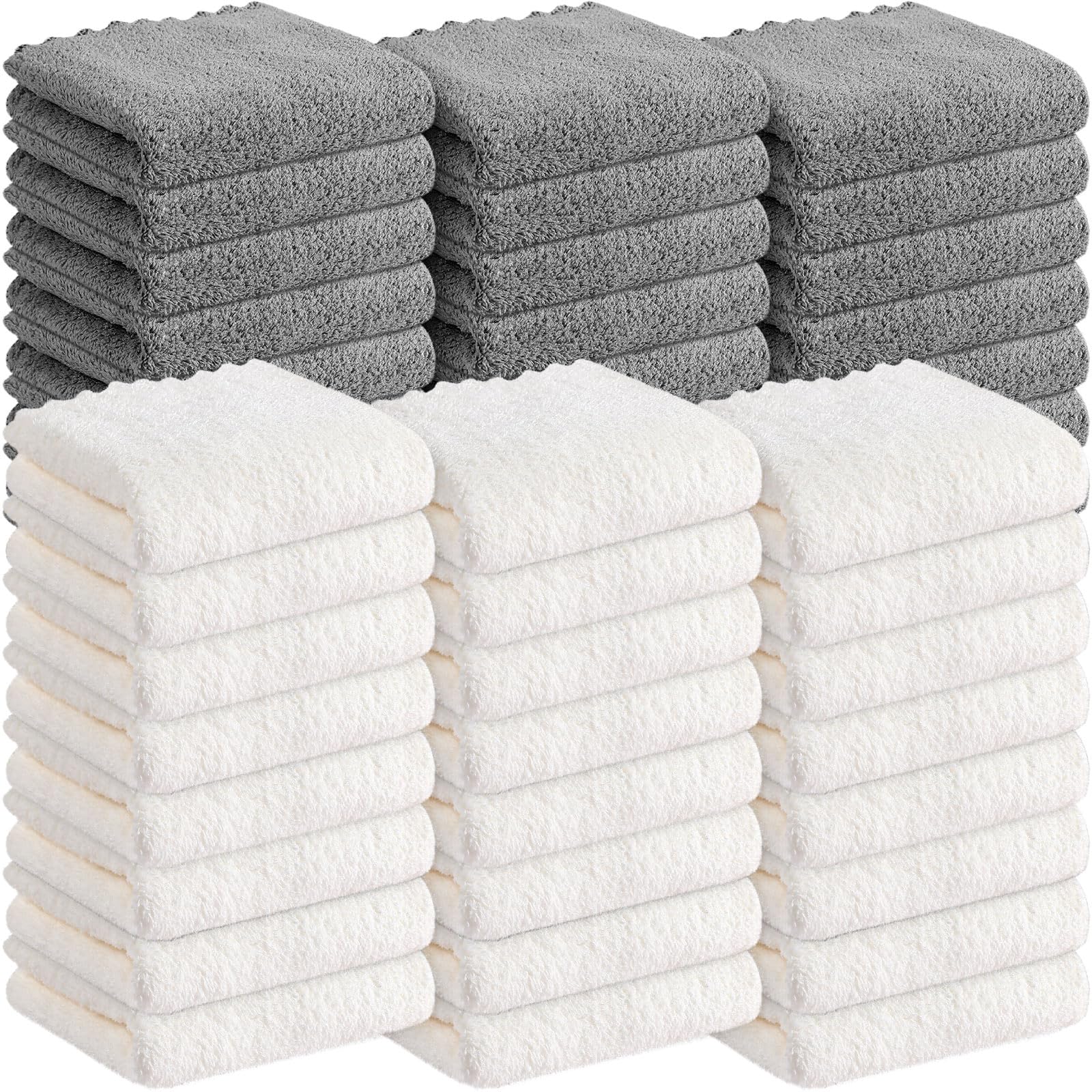 Newwiee 50 Pack Baby Burp Cloths 20x10 