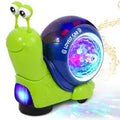 Crawling Snail Baby Toy with Lights and Music features colorful lights and playful design for engaging tummy time.