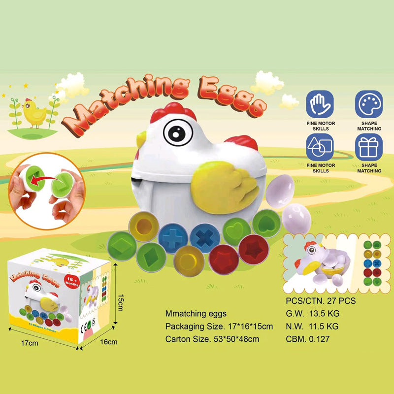 Colorful Learning Egg Toy