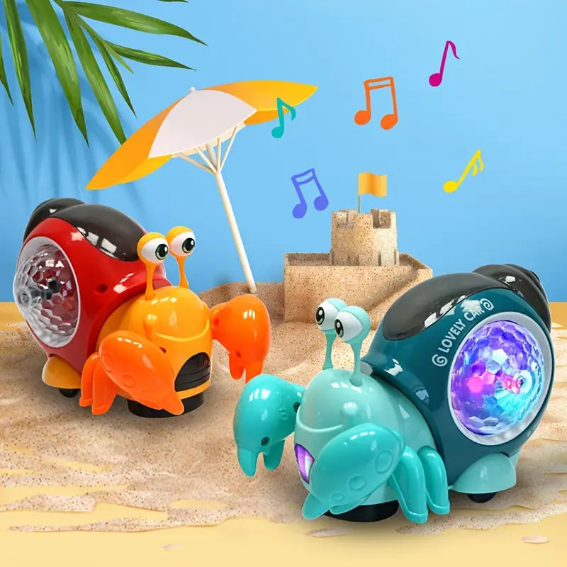 Musical Crawling Crab Toy