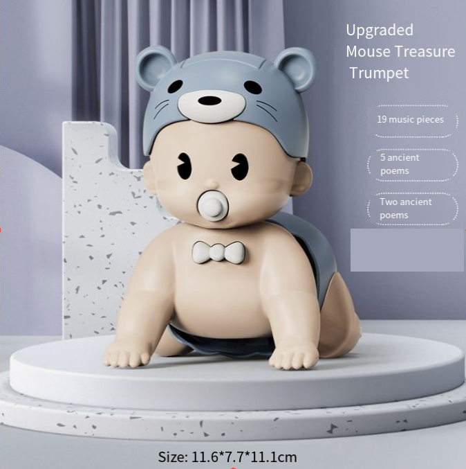 Electric Baby Toy that Sings Walks and Climbs remote control climbing baby in playful setting