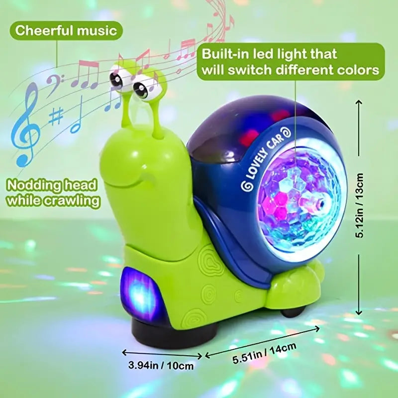 Glowing Musical Snail Toy
