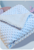 Thick Double Layer Baby Blanket One Piece