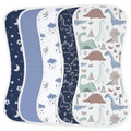 Yoofoss Baby Burp Cloths 5 Pack Burping Cloths for Babies