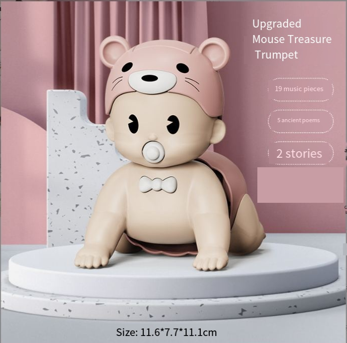 Electric Baby Toy that Sings Walks and Climbs remote control climbing baby in playful setting